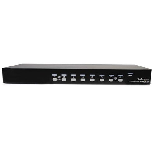 8 Port USB VGA KVM Switch with Audio - Achat / Vente sur grosbill-pro.com - 1