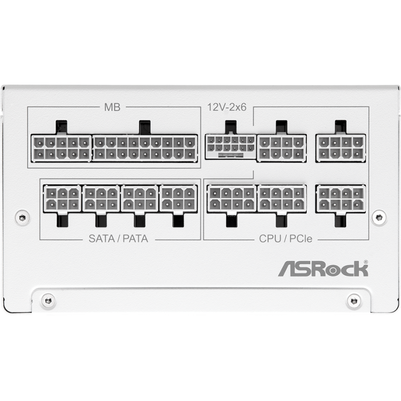 ASRock Steel Legend SL-1000G - 1000W - 80+ Gold - Blanc (90-UXS100-GFEABA) - Achat / Vente Alimentation sur grosbill-pro.com - 2