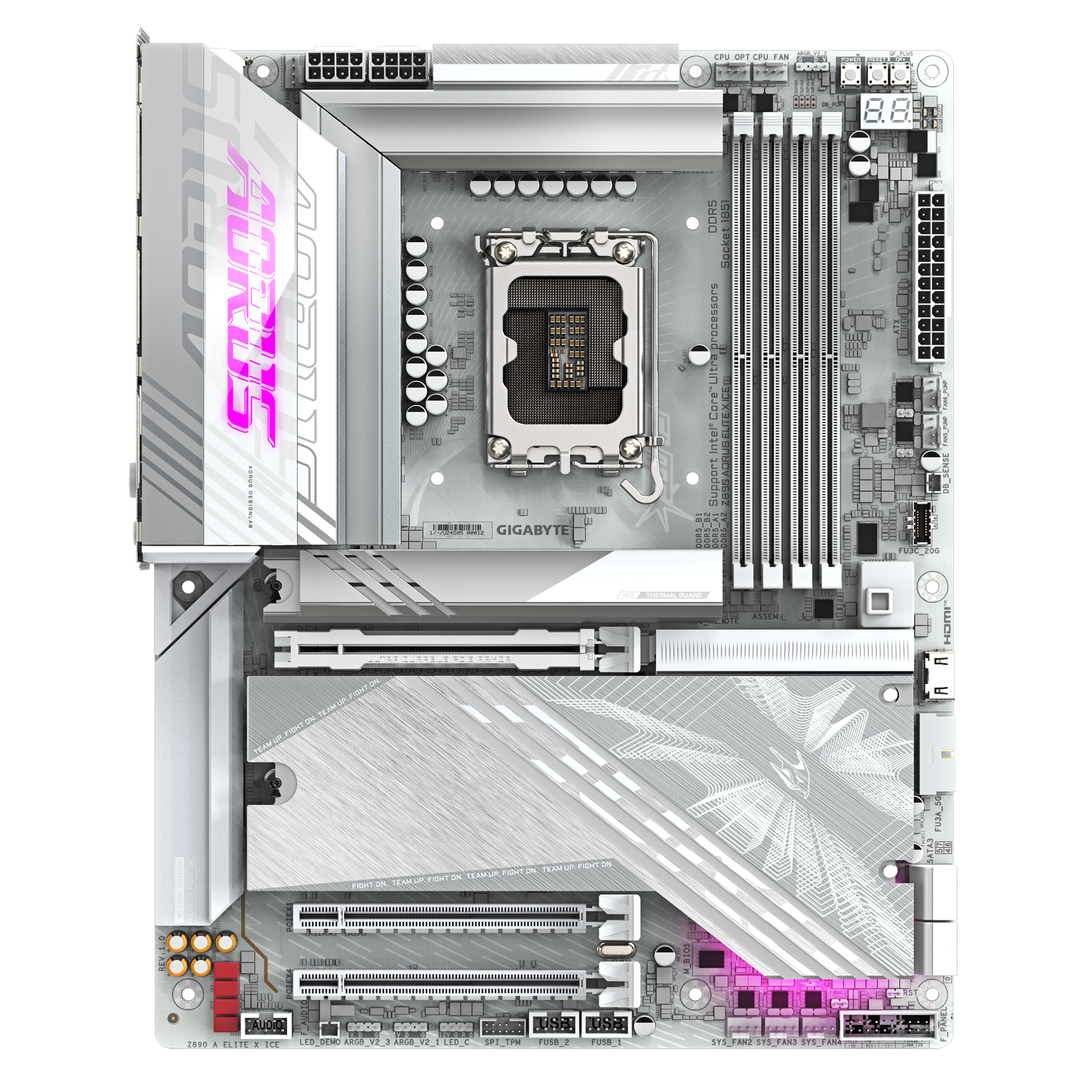 Gigabyte Z890 A ELITE X ICE   - Carte mère Gigabyte - grosbill-pro.com - 1