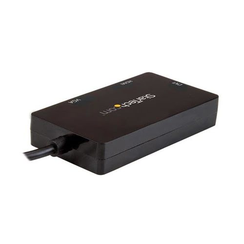 StarTech.com 3-in-1 USB-C VGA DVI/HDMI - Achat / Vente sur grosbill-pro.com - 4