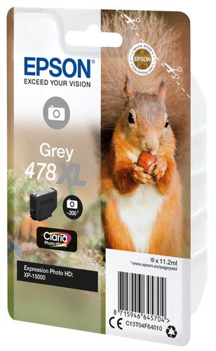 Ink/478XL Squirrel 11.2ml GY - Achat / Vente sur grosbill-pro.com - 2