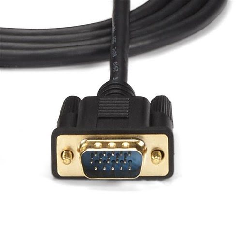 6ft HDMI to VGA active converter cable - Achat / Vente sur grosbill-pro.com - 3