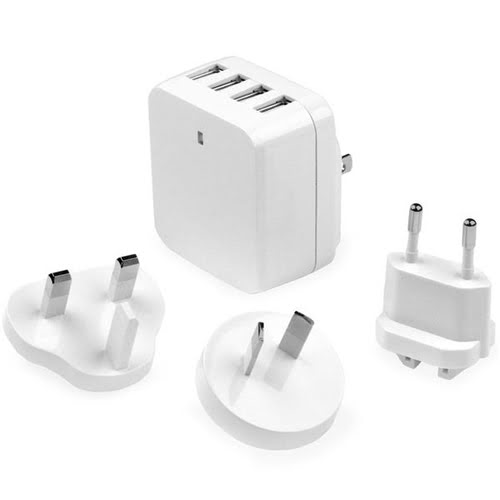 4-Port USB Wall Charger 34W/6.8A - Achat / Vente sur grosbill-pro.com - 3