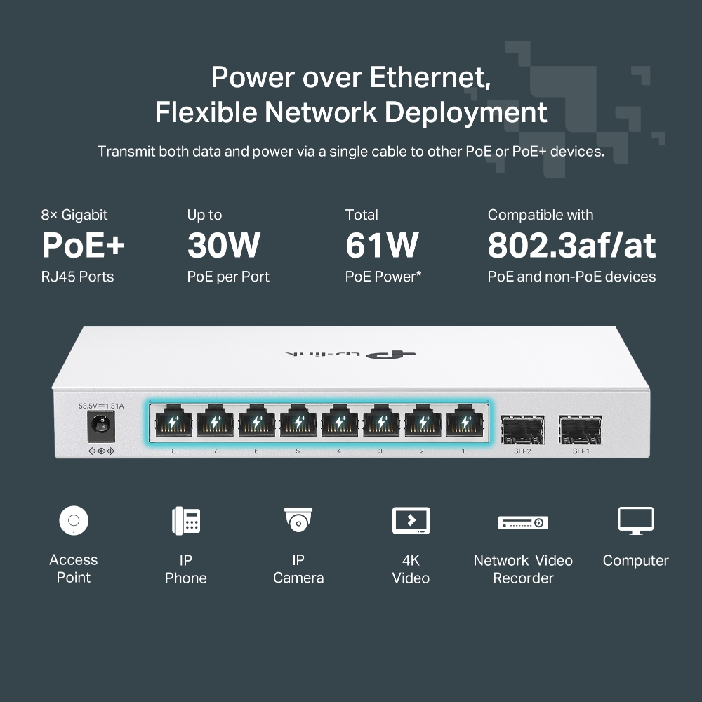 Switch TP-Link Festa FS310GP - grosbill-pro.com - 7