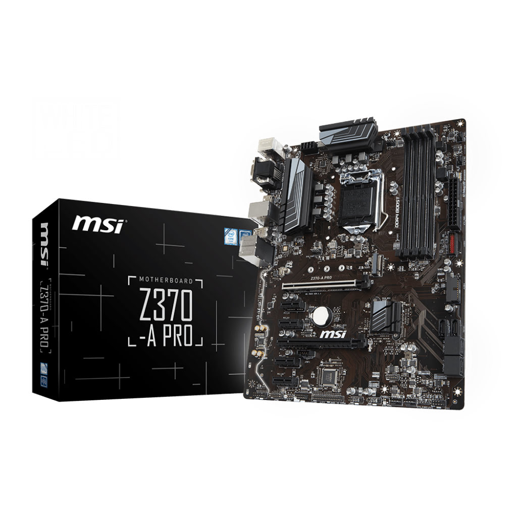 MSI Z370-A PRO ATX  - Carte mère MSI - grosbill-pro.com - 0