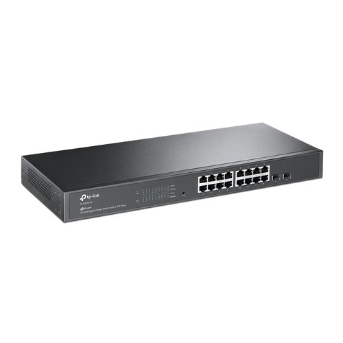 JetStream 16-Port Gigabit Smart Switch - Achat / Vente sur grosbill-pro.com - 1