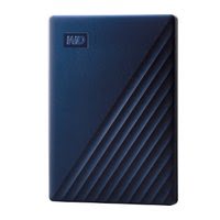 Grosbill Disque dur externe WD HDD EXT My Passport f Mac 5Tb Blue Wwide