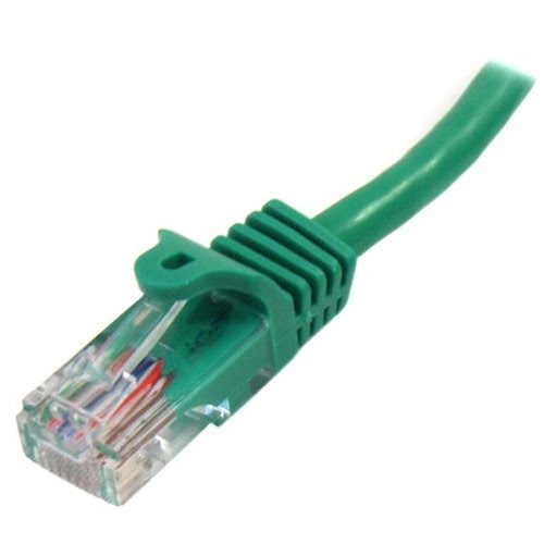 5m Green Snagless Cat5e Patch Cable - Achat / Vente sur grosbill-pro.com - 1