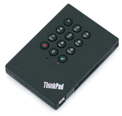 Grosbill Disque dur externe Lenovo HDD/ThinkPad USB 3.0 Secure HDD-500GB