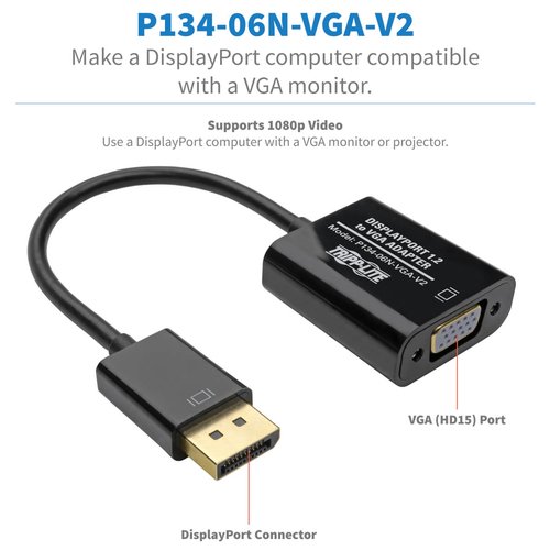 DISPLAYPORT TO DVI ADAPTER - Achat / Vente sur grosbill-pro.com - 2