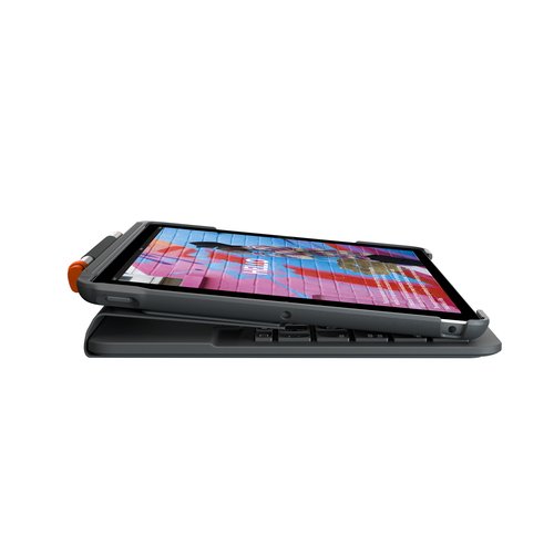 Slim Folio for iPad 7th Gen Graphite FR - Achat / Vente sur grosbill-pro.com - 3