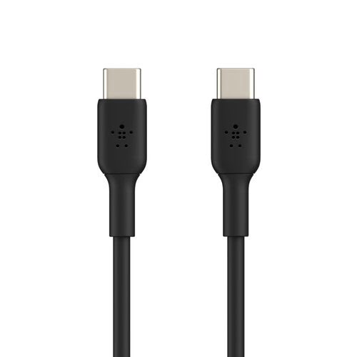 USB-C to USB-C Cable 2M Black - Achat / Vente sur grosbill-pro.com - 2