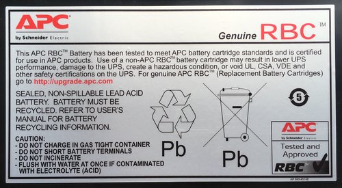 APC Replacement Battery Cartridge #24 - Achat / Vente sur grosbill-pro.com - 1