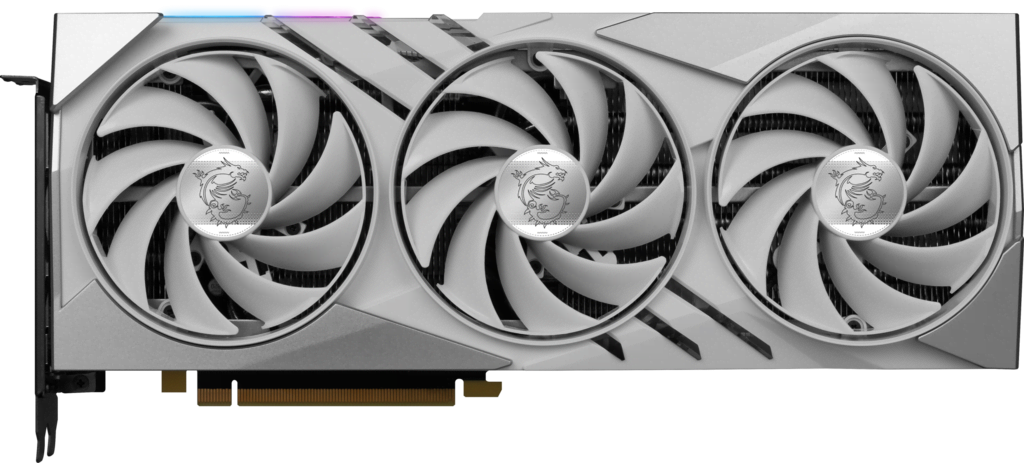 MSI GeForce RTX 4070 Ti GAMING X SLIM WHITE 12G - Carte graphique - 4