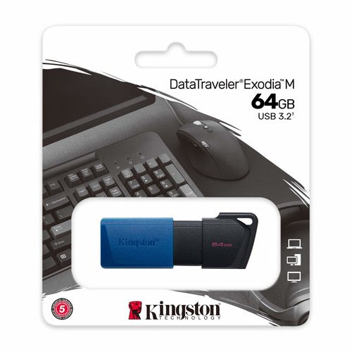 64GB DT EXODIA M USB3.2 GEN 1 - Achat / Vente sur grosbill-pro.com - 2