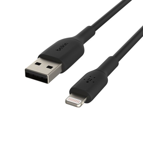 Lightning to USB-A Cable 1M Black - Achat / Vente sur grosbill-pro.com - 4