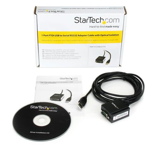 USB to Serial Adapter Cable w/Isolation - Achat / Vente sur grosbill-pro.com - 3