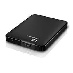 Grosbill Disque dur externe WD 1To 2"1/2 USB3 - Elements - WDBUZG0010BBK-WESN 