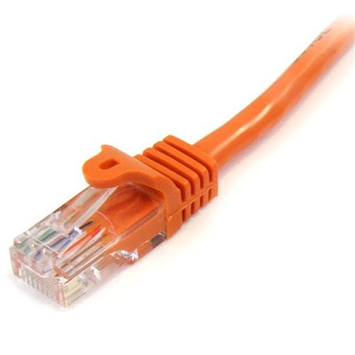 3m Orange Snagless UTP Cat5e Patch Cable - Achat / Vente sur grosbill-pro.com - 1