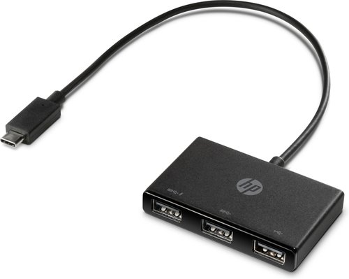 HP USB-C to USB-A Hub - Achat / Vente sur grosbill-pro.com - 0