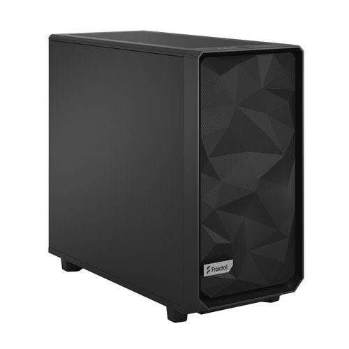 Fractal Design Meshify 2 Black Solid Midi-Tower, schwarz - Achat / Vente sur grosbill-pro.com - 1