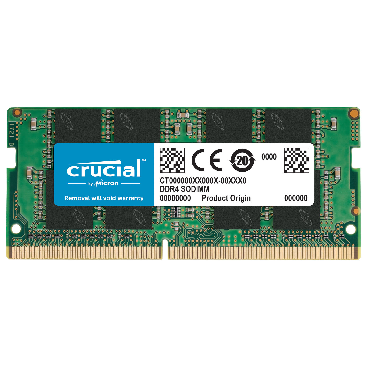 Crucial SO-DIMM 8Go DDR4 3200 CT8G4SFRA32A - Mémoire PC portable - 0