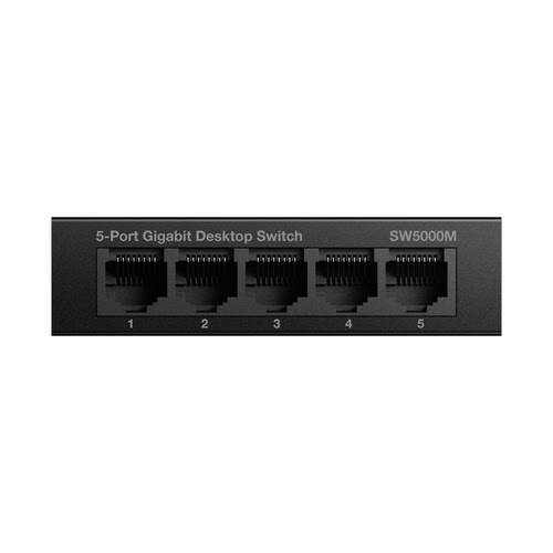 Switch Strong 5 ports 10/100/1000 Metal - SW5000M - grosbill-pro.com - 2