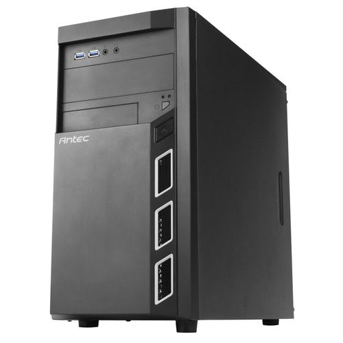 Antec VSK 3000 Elite-U3   Compatible Micro ATX, Mini ITX Noir - Boîtier PC - 8