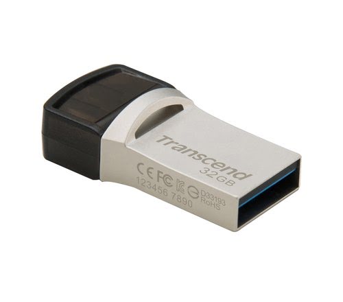 JetFlash 890S/32GB USB 3.1 Silver Platin - Achat / Vente sur grosbill-pro.com - 2