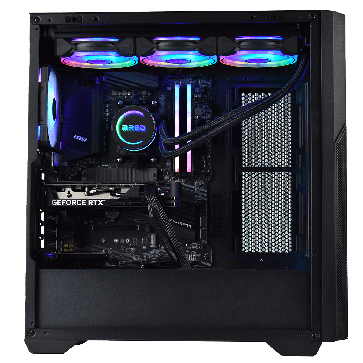 Grosbill Pro RavenSoul - R7-5700X/4060Ti/32Go/1To - Achat / Vente PC Fixe sur grosbill-pro.com - 1