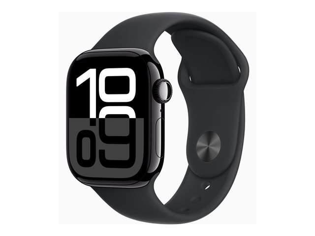 Apple Watch Series 10  - OLED/64Go/Wifi-GPS - Noir  (MWWE3QF/A) - Achat / Vente Objet connecté / Domotique sur grosbill-pro.com - 0