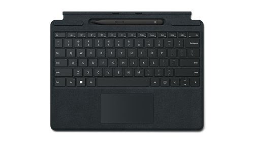 Grosbill Accessoire tablette Microsoft Surface Pro 8/9 TypeCover Noir + Slim Pen 2