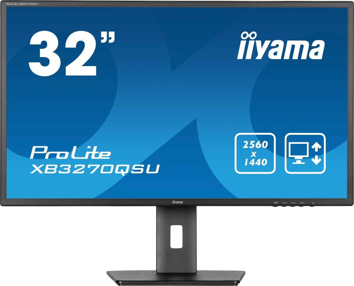 Iiyama 32"  XB3270QSU-B1 - Ecran PC Iiyama - grosbill-pro.com - 0