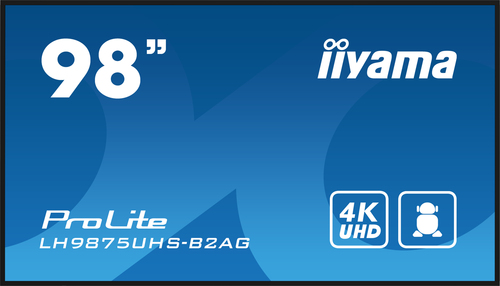 Iiyama ProLite LH9875UHS-B2AG (LH9875UHS-B2AG) - Achat / Vente Affichage dynamique sur grosbill-pro.com - 0