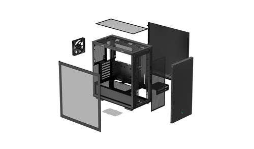 Deepcool CH510 Noir Noir - Boîtier PC Deepcool - grosbill-pro.com - 13