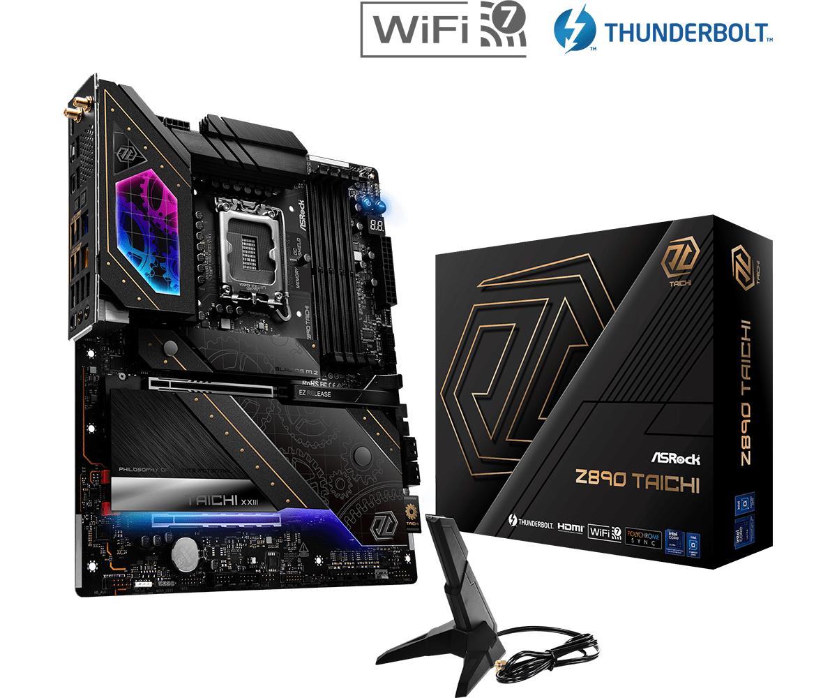 ASRock Z890 TAICHI ATX  - Carte mère ASRock - grosbill-pro.com - 0