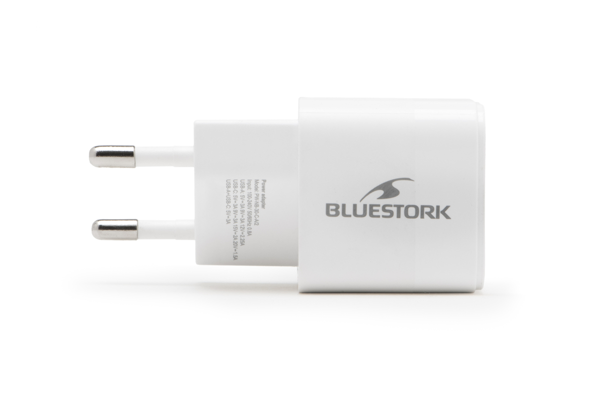 Bluestork Chargeur USB-C PD 3.0 30W v2 (PW-NB-30-C-A/2) - Achat / Vente Accessoire alimentation sur grosbill-pro.com - 2