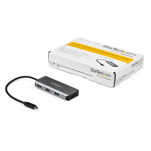 Hub USB-C a 3 porte e lettore schede SD - Achat / Vente sur grosbill-pro.com - 4