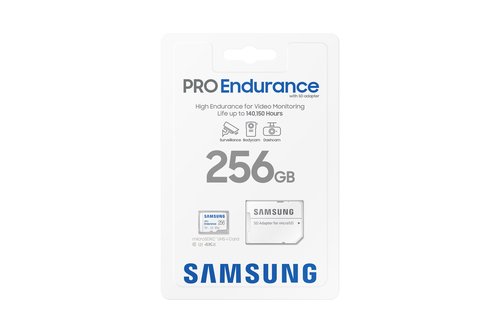 Samsung PRO Endurance - Micro SDHC 256Go V30 - Carte mémoire - 7
