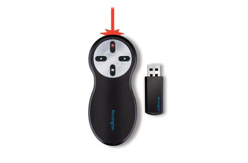 Wireless Presenter 2.4 Ghz red - Achat / Vente sur grosbill-pro.com - 2