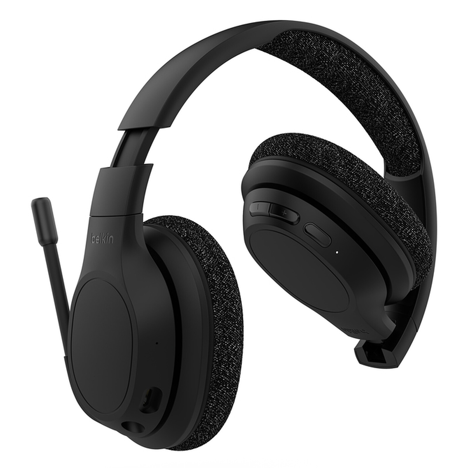 Belkin SoundForm Adapt Stereo Noir - Micro-casque - grosbill-pro.com - 3