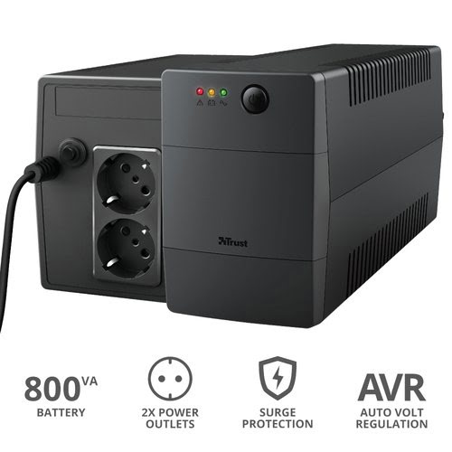 PAXXON 800 VA UPS 2 ELECTRICAL - Achat / Vente sur grosbill-pro.com - 6