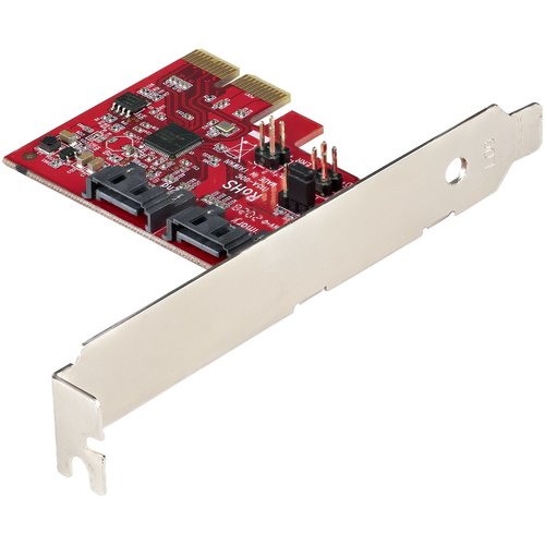 SATA PCIe Card 2 Ports 6Gbps SATA RAID - Achat / Vente sur grosbill-pro.com - 1