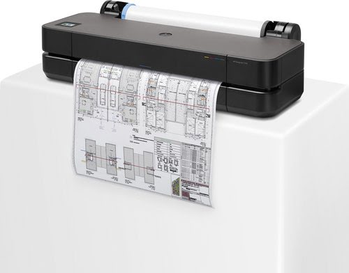  DesignJet T250 24-in Printer   (5HB06A#B19) - Achat / Vente sur grosbill-pro.com - 1