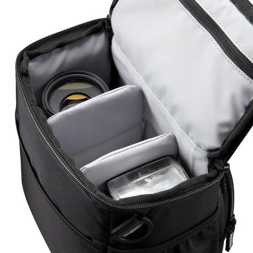 Case/Nylon Black Reflex w objec or Flash (TBC409K) - Achat / Vente sur grosbill-pro.com - 5