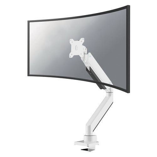 Grosbill Accessoire écran NewStar Desk mount 10-49" desk clamp WHITE Plus