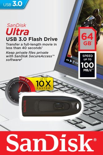 SanDisk Ultra USB 3.0 64GB - Achat / Vente sur grosbill-pro.com - 8
