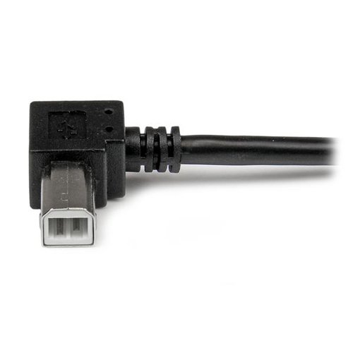 2m USB 2.0 A to Right Angle B Cable M/M - Achat / Vente sur grosbill-pro.com - 4