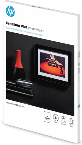 HP Premium Plus Semi-Glossy Photo Paper - Achat / Vente sur grosbill-pro.com - 1