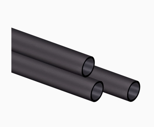Tube Rigide Satin Noir 10/14mm 3x1m - CX-9059008-W